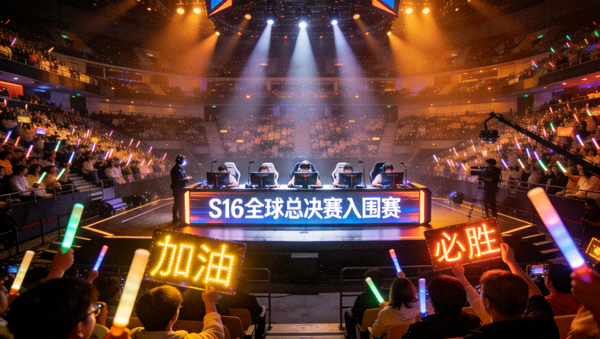 S16全球总决赛入围赛激战现场与观众看台